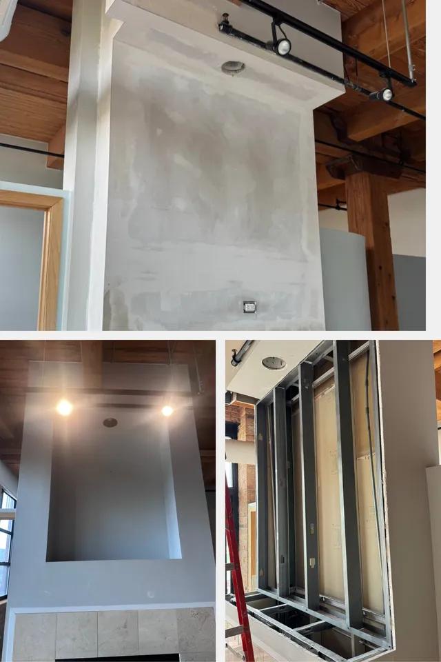 Drywall repair and wall patching